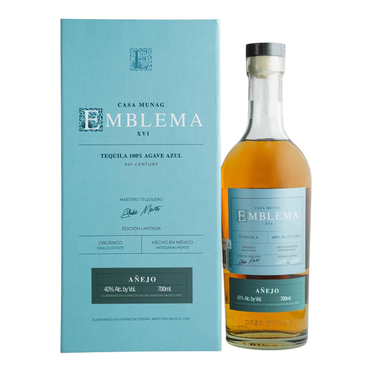 TEQUILA CASA MUNAG EMBLEMA AÑEJO - 700 ml