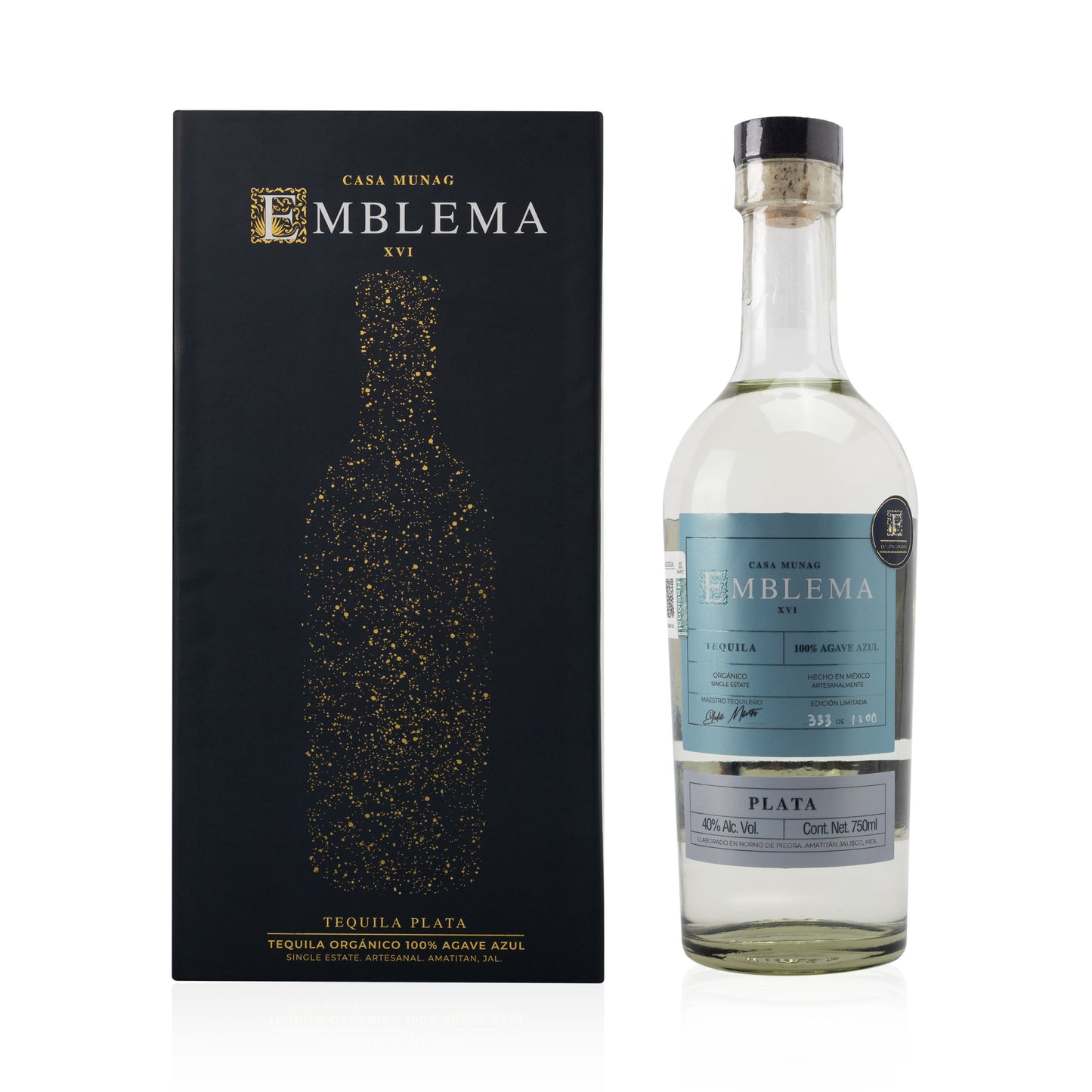 TEQUILA CASA MUNAG EMBLEMA Gift Box “Naipes Franceses Piemonteses”