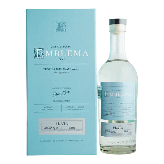 TEQUILA CASA MUNAG EMBLEMA PLATA - 700 ml
