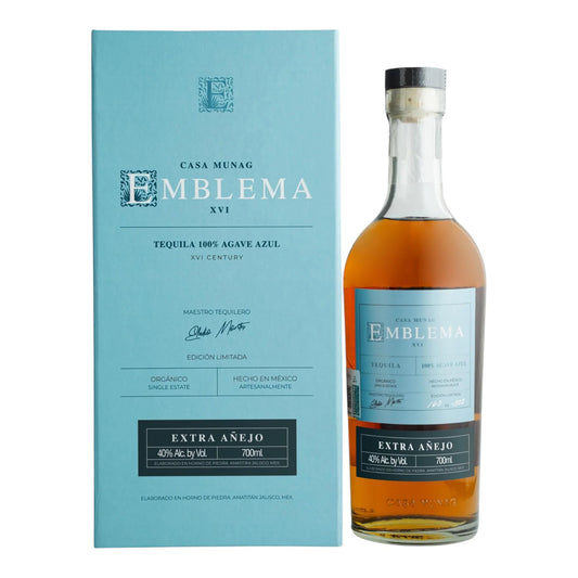 TEQUILA CASA MUNAG EMBLEMA EXTRA AÑEJO - 700 ml