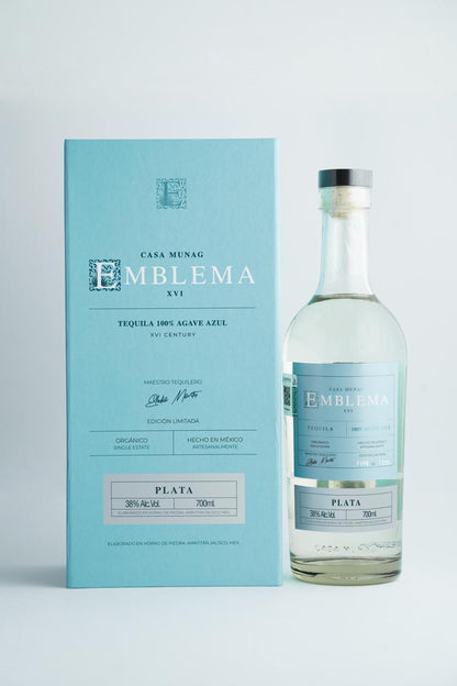 TEQUILA CASA MUNAG EMBLEMA PLATA - 700 ml